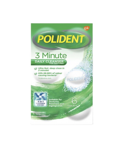 Image of POLIDENT DENTURES DAILY CLEANSER TABLETS 1'S