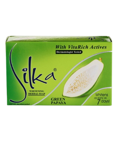 SILKA Whitening Herbal Soap Green Papaya 90g