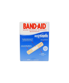 Image of BAND-AID BRAND ADHESIVE BANDAGES WASHPROOF STRIPS 1'S