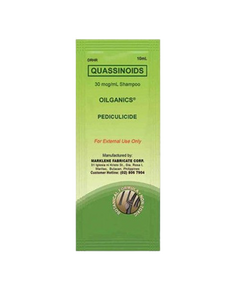 OILGANICS Quassinoids 30mcg / mL Shampoo 10mL 1's, Dosage Strength: 30 mcg / ml, Drug Packaging: Shampoo 10ml x 1's
