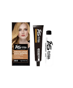 ASHLEY SHINE Bio Natural Glossy Hair Color Cream LIGHT BLONDE 88/0