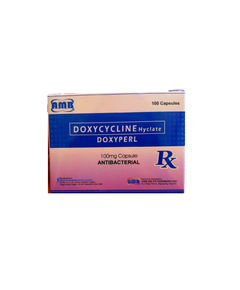 DOXYPERL Doxycycline Hyclate 100mg Capsule 1's