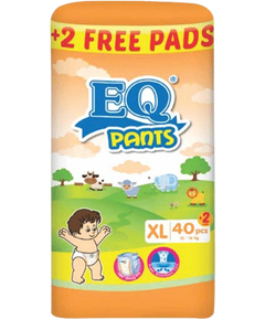 EQ Pants Diaper XL 40+2's