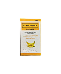 NOVAMOL Paracetamol 100mg / mL Suspension (Oral Drops) 15mL