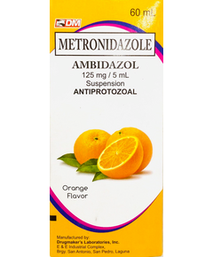 AMBIDAZOL Metronidazole 125mg / 5mL Suspension 60mL