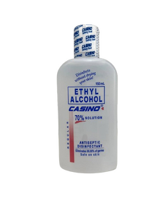 CASINO REGULAR Ethyl Alcohol 70% Solution 150mL, Dosage Strength: 70 ml / 100 ml (70% v / v), Drug Packaging: Solution 150ml