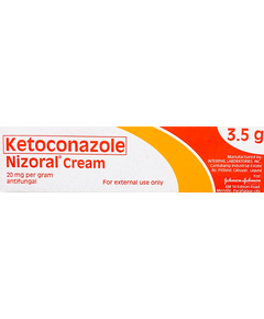 NIZORAL Ketoconazole 20mg / g (2.0%) Cream 3.5g, Dosage Strength: 20mg / g, Drug Packaging: Cream 3.5g