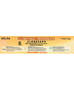 CLOBESAPH Clobetasol Propionate 500mcg / g (0.05% w/w) Cream 10g