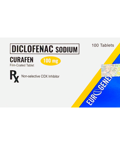 CURAFEN Diclofenac Sodium 100mg Film-Coated Tablet 1's, Dosage Strength: 100 mg, Drug Packaging: Film-Coated Tablet 1's