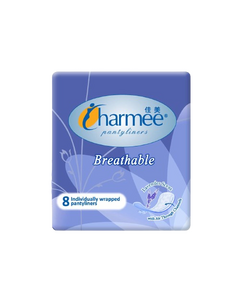 CHARMEE Breathable Pantyliners Lavender Scent 8's