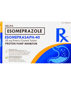 ESOMEPRASAPH-40 Esomeprazole 40mg Enteric-Coated Tablet 1's