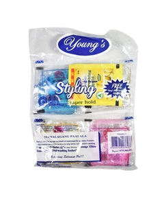 YOUNG'S Styling Gel Super Hold Set of 12's x 14g