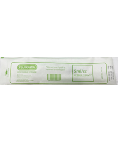 FUJIKAWA Disposable Syringe 23g x 1 5ml/cc