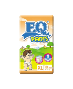 EQ Pants Diaper XL 10's