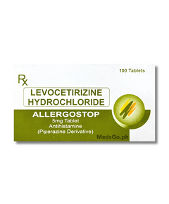 ALLERGOSTOP Levocetirizine 5mg Tablet 1's