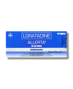 ALLERTA Loratadine 10mg - 1 Tablet, Dosage Strength: 10 mg, Drug Packaging: Tablet 1's