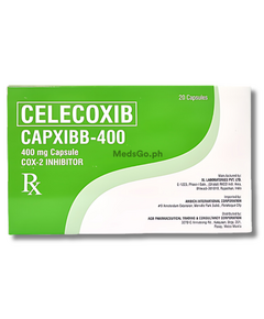 CAPXIBB-400 Celecoxib 400mg Capsule 1's, Dosage Strength: 400 mg, Drug Packaging: Capsule 1's