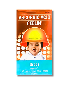 CEELIN Ascorbic Acid 100mg / mL Syrup (Oral Drops) 30mL, Dosage Strength: 100mg /ml, Drug Packaging: Syrup (Oral Drops) 30ml