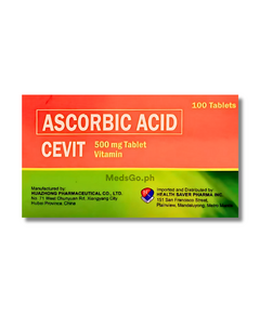 CEVIT Ascorbic Acid 500mg - 1 Tablet, Dosage Strength: 500 mg, Drug Packaging: Tablet 1's