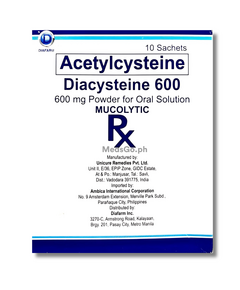 Image of DIACYSTEINE ACETYLCYSTEINE 600MG - 1 SACHET
