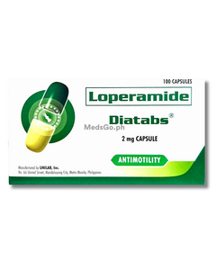 DIATABS Loperamide 2mg - 1 Capsule, Dosage Strength: 2 mg, Drug Packaging: Capsule 1's