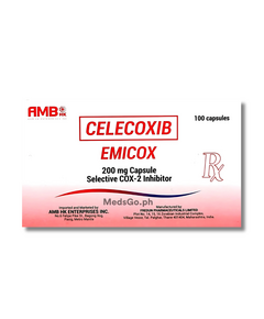 EMICOX Celecoxib 200mg Capsule 1's, Dosage Strength: 200 mg, Drug Packaging: Capsule 1's