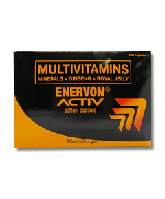 ENERVON ACTIV Multivitamins / Minerals / Ginseng / Royal Jelly SoftGel Capsule 1's, Drug Packaging: SoftGel Capsule 1's