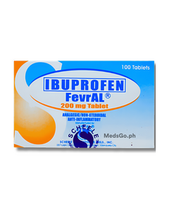 Image of FEVRAL IBUPROFEN 200MG - 1 TABLET