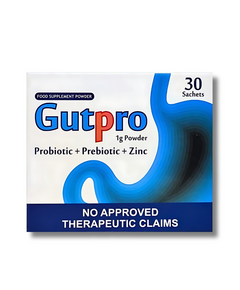 GUTPRO Probiotic / Prebiotic / Zinc 1g Powder Sachet 1's