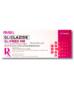Image of GLIFRED MR GLICLAZIDE 30MG - 1 TABLET