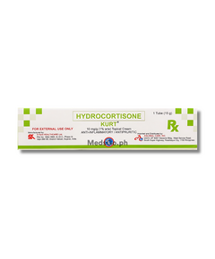 KURT Hydrocortisone Acetate 10mg / g (1.0%) Topical Cream 15g