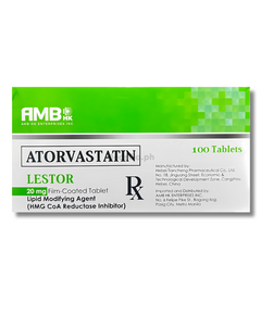 Image of LESTOR ATORVASTATIN 20MG - 1 TABLET