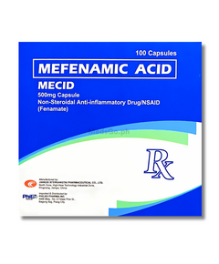 Image of MECID MEFENAMIC 500MG - 1 BOX X 100 CAPS