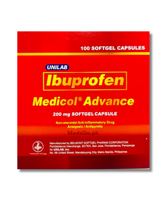 MEDICOL ADVANCE Ibuprofen 200mg - 1 Capsule, Dosage Strength: 200 mg, Drug Packaging: SoftGel Capsule 1's