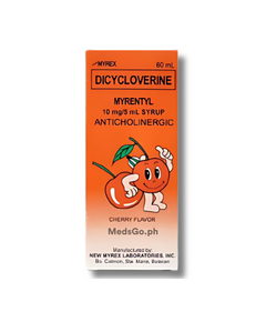 MYRENTYL Dicycloverine 10mg / 5ml  Syrup 60ml