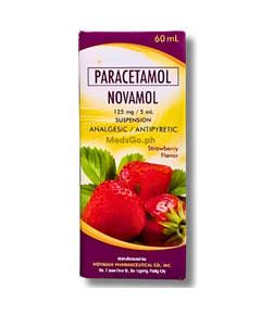Image of NOVAMOL PARACETAMOL 125MG / 5ML SUSPENSION 60ML