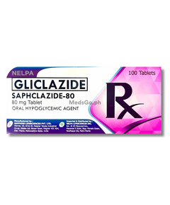 SAPHCLAZIDE-80 Gliclazide 80mg Tablet 1's, Dosage Strength: 80 mg, Drug Packaging: Tablet 1's