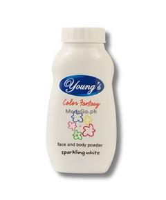 YOUNG'S Face Powder Sparkling White 50g