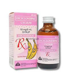 CYCLIUM Dicycloverine 10mg / 5ml Syrup 60ml