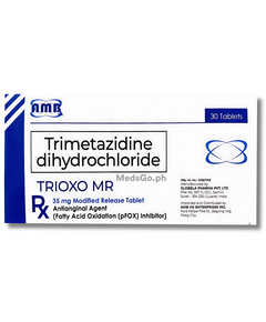 TRIOXO MR Trimetazidine Dihydrochloride 35mg Modified-Release Tablet 1's