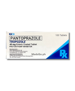 TROPOZOLE Pantoprazole 40mg Enteric-Coated Tablet 1's