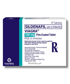 VIAGRA Sildenafil 100mg - 1 Box x 4 Tabs, Dosage Strength: 100 mg, Drug Packaging: Film-Coated Tablet 4's