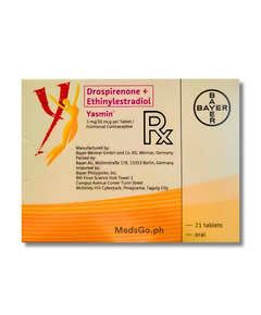 YASMIN Drospirenone / Ethinylestradiol 3mg / 30mcg Tablet 21's