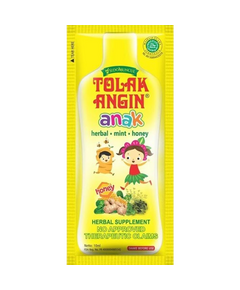 TOLAK ANGIN Anak Herbal / Mint / Honey Herbal Supplement Liquid 10mL 1's