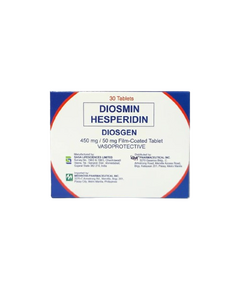 DIOSGEN Diosmin / Hesperidin 450mg / 50mg Film-Coated Tablet 1's