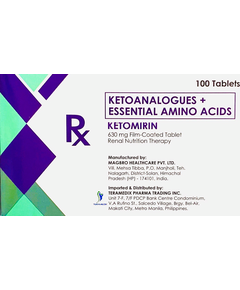 KETOMIRIN Ketoanalogues / Essential Amino Acids 630mg Film-Coated Tablet 1's