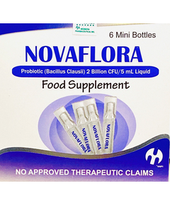 NOVAFLORA Probiotic (Bacillus Clausii) 2Billion CFU / 5mL Liquid 5mL 1's, Dosage Strength: 2 billion CFU/5 mL, Drug Packaging: Liquid 5ml x 1's