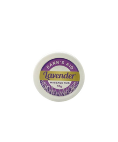 Dann's Aid LAVENDER Massage Rub 10g