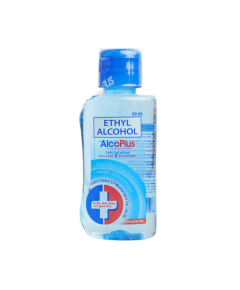 ALCOPLUS Ethyl Alcohol 70% (70mL / 100mL) Solution 60mL, Dosage Strength: 70 ml / 100 ml (70% v / v), Drug Packaging: Solution 60ml