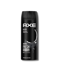 Image of AXE BLACK FROZEN PEAR & BERGAMOT SCENT BODYSPRAY DEODORANT 135ML